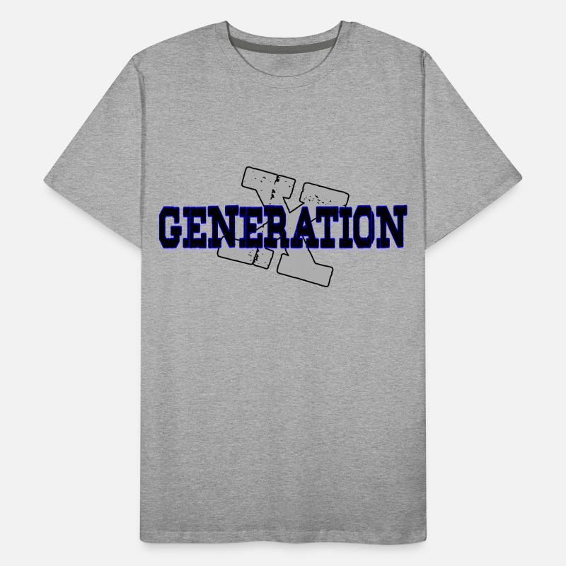 GENERATION X Gift Idea Men's Premium Organic T-Shirt