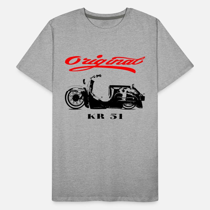 Simson Schwalbe CYCLOmoteur RDA T-shirt bio Premium Homme