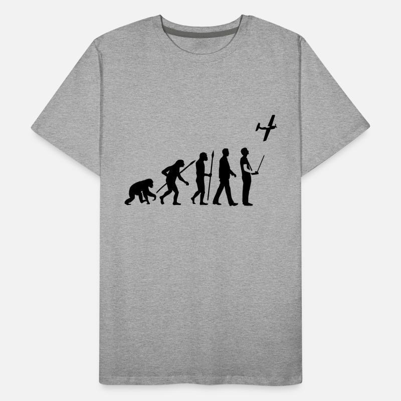 evolution_modellflieger_b_1c Männer Premium Bio T-Shirt