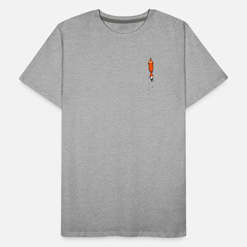 Fuchs Männer Premium Bio T-Shirt