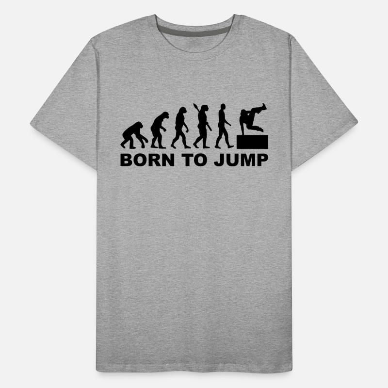 Evolution Parcouring Männer Premium Bio T-Shirt