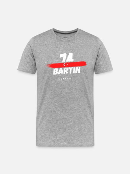 Bartin 74 Türkei Türkiye - Männer Premium Bio T-Shirt - 