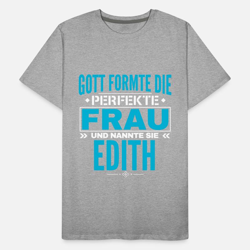 Conception du nom d’Edith T-shirt bio Premium Homme