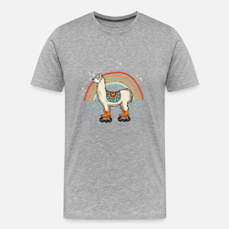 Inline Skating Inline Skating Gift - Men's Premium Organic T-Shirt - heather grey
