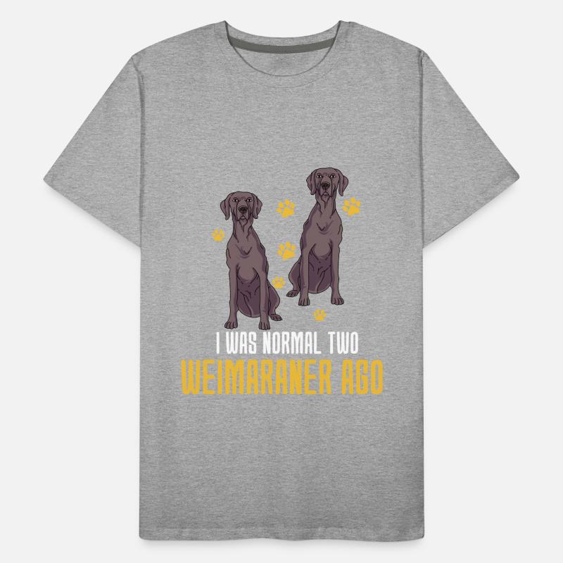Weimaraner Men's Premium Organic T-Shirt