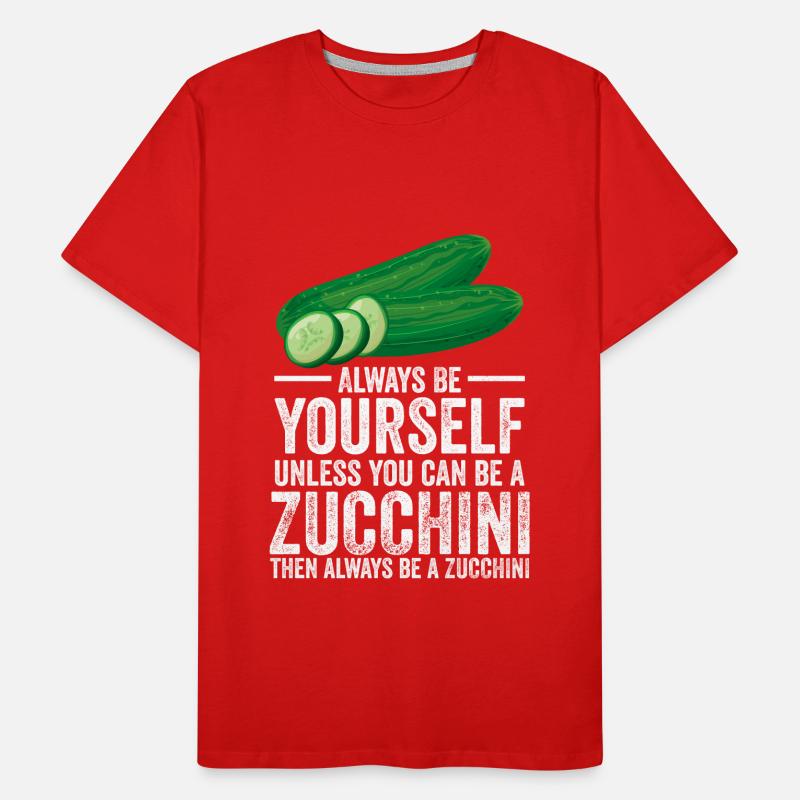 Courgette Men's Premium Organic T-Shirt