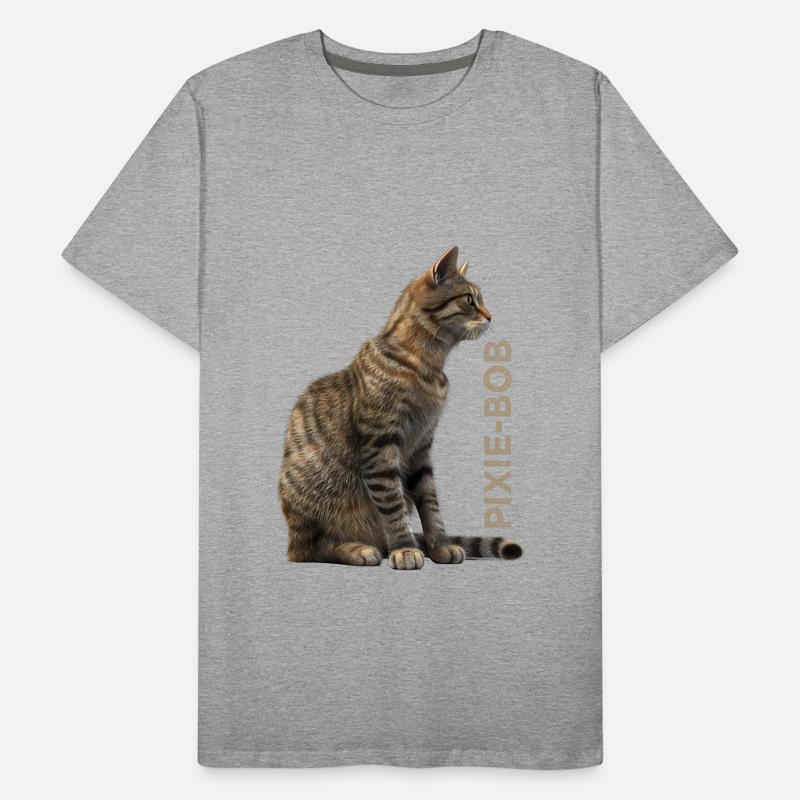 Pixie bob Männer Premium Bio T-Shirt