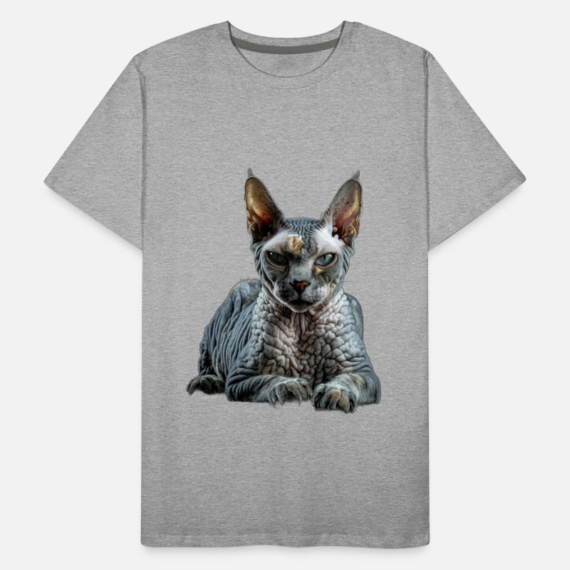 Devon Rex T-shirt bio Premium Homme
