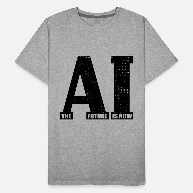 Artificial Intelligence - AI - The future is now Men's Premium Organic T-Shirt