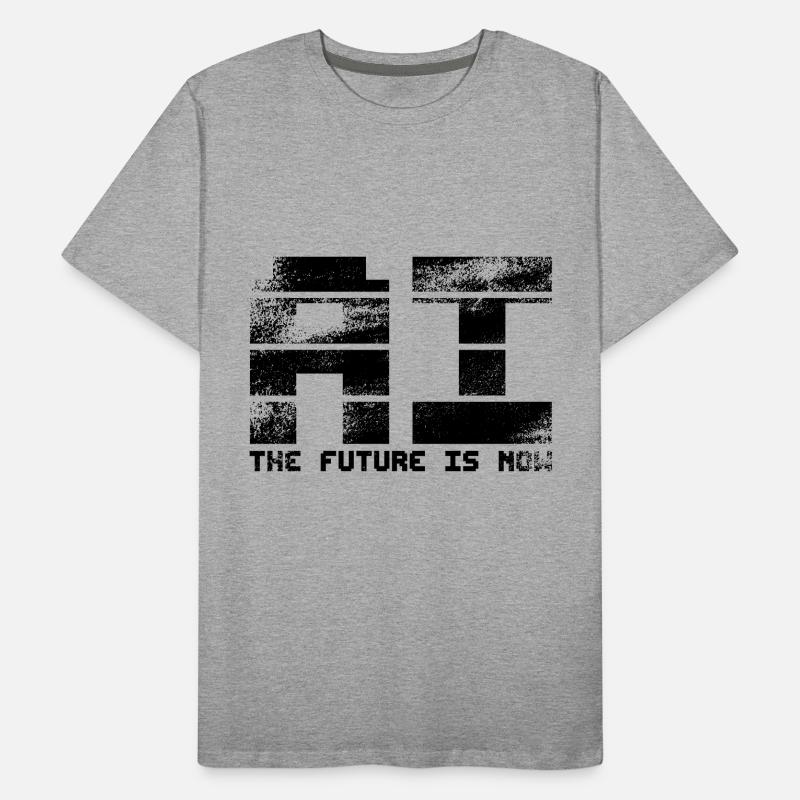 Artificial Intelligence - AI - The future is now Men's Premium Organic T-Shirt