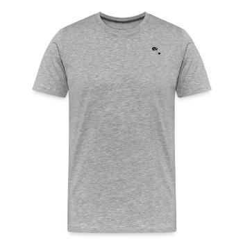 Deadly Potion - Men's Premium Organic T-Shirt - heather grey - Front - Damien (186cm)