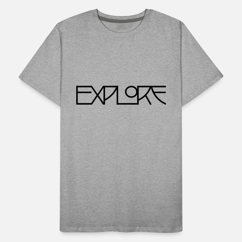 Explorer T-shirt bio Premium Homme