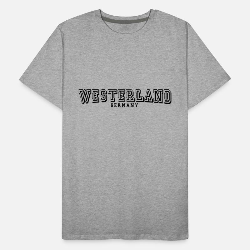 Westerland T-shirt bio Premium Homme