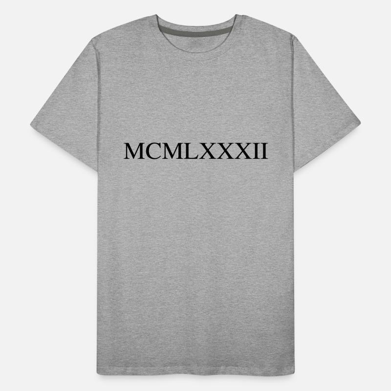 1982 Men's Premium Organic T-Shirt