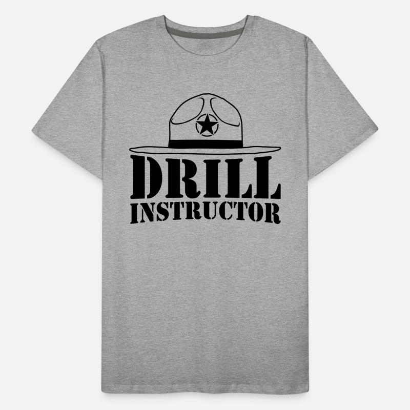 Sheriff Drill Instructor Men's Premium Organic T-Shirt