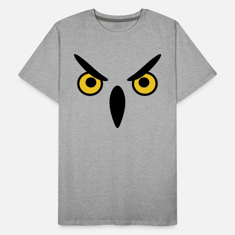 Eule eule eule Männer Premium Bio T-Shirt