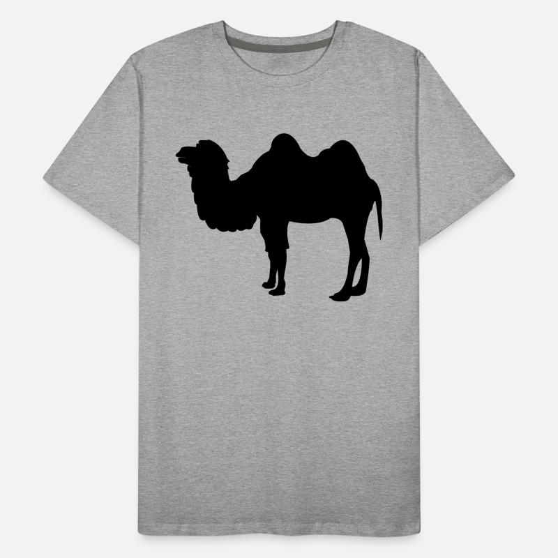 kamel Männer Premium Bio T-Shirt