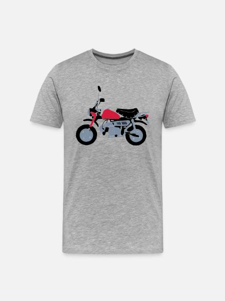 Mobylette - T-shirt bio Premium Homme - gris chiné