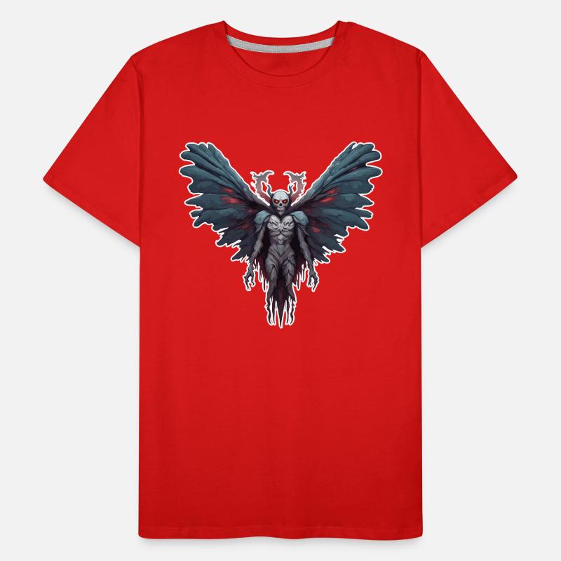 Mothman / Moth / Insect / Mythical Creature / Flutter Men's Premium Organic T-Shirt