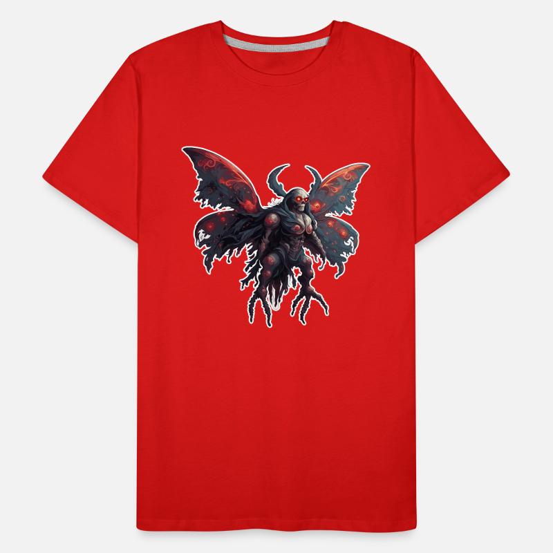 Mothman / Moth / Insect / Mythical Creature / Flutter Men's Premium Organic T-Shirt
