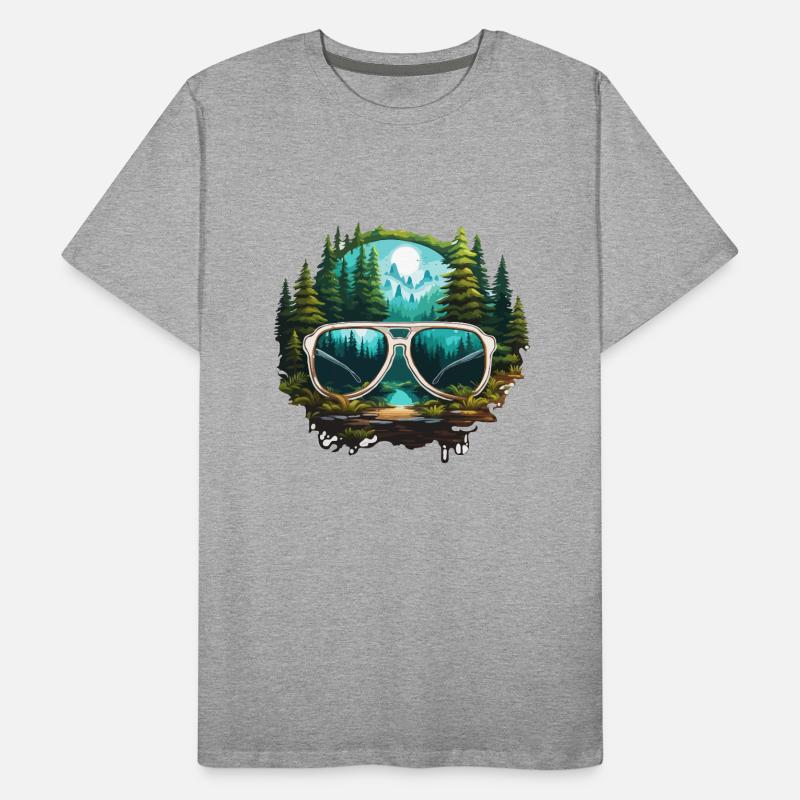 Lunettes de soleil / Reflection / Forest / Reflection T-shirt bio Premium Homme
