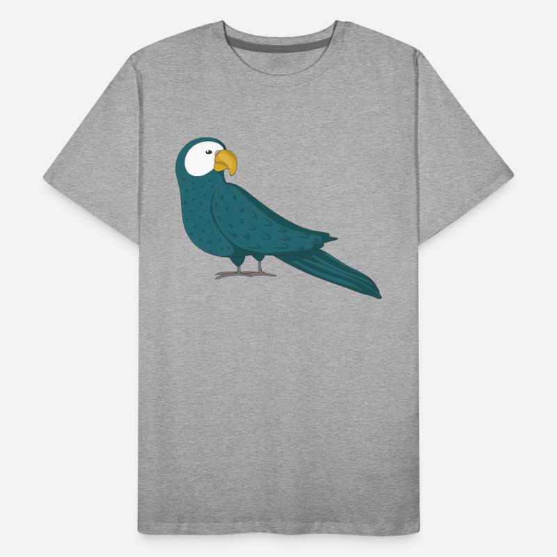 parrot Men's Premium Organic T-Shirt