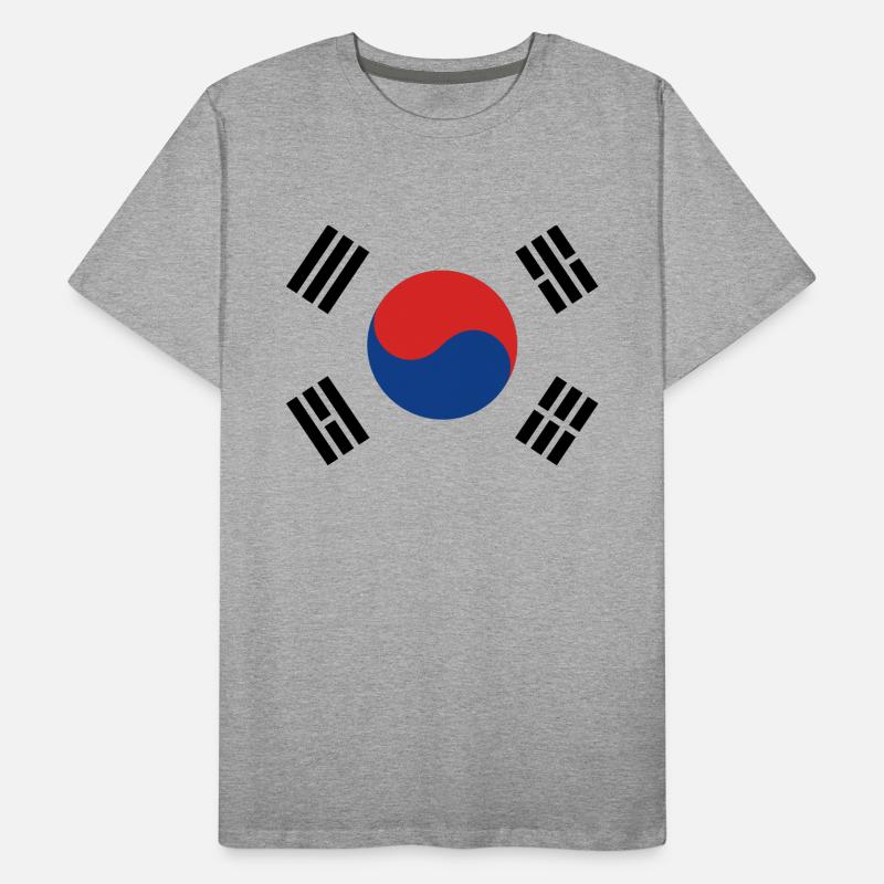 Corée du Sud T-shirt bio Premium Homme