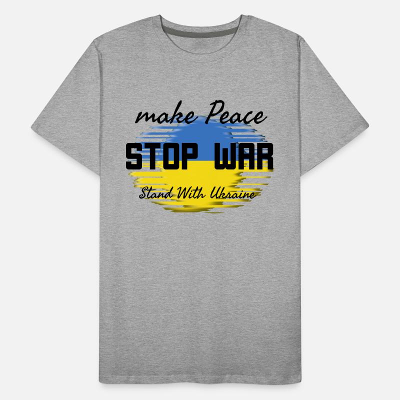 Make peace Stop War T-shirt bio Premium Homme