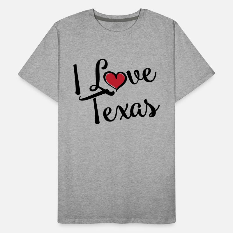 J’aime le Texas T-shirt bio Premium Homme