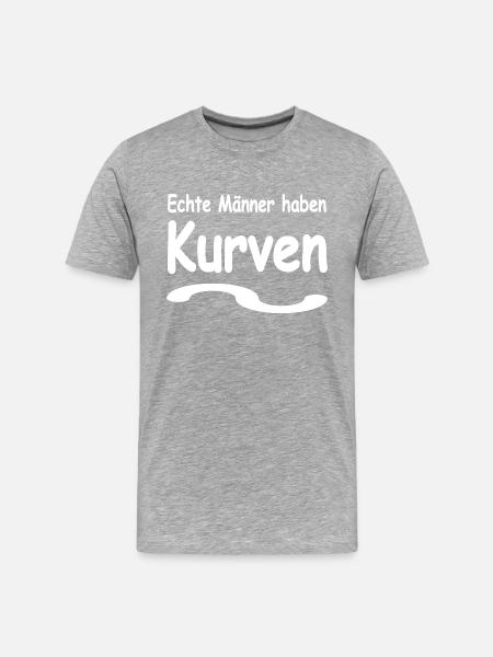 Männer - Männer Premium Bio T-Shirt - Grau meliert