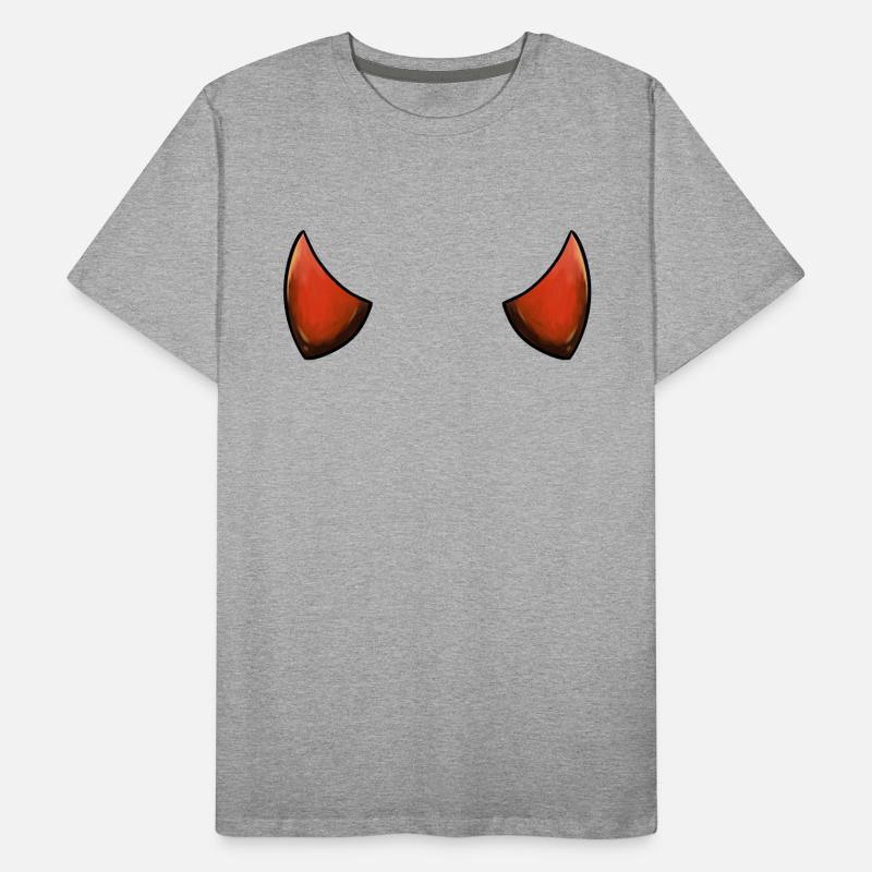 Devil's Horn Devil's Devil's Woman Devil's Guy Men's Premium Organic T-Shirt