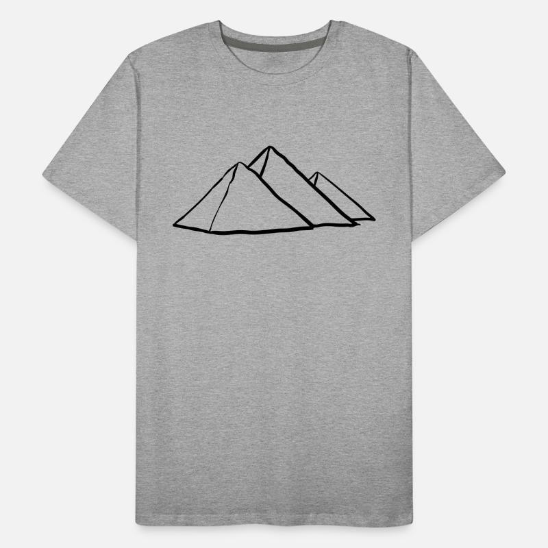 Pyramides de Gizeh T-shirt bio Premium Homme