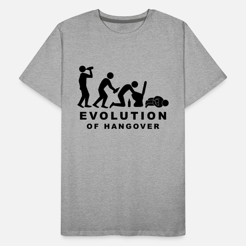 Evolution Hangover Men's Premium Organic T-Shirt