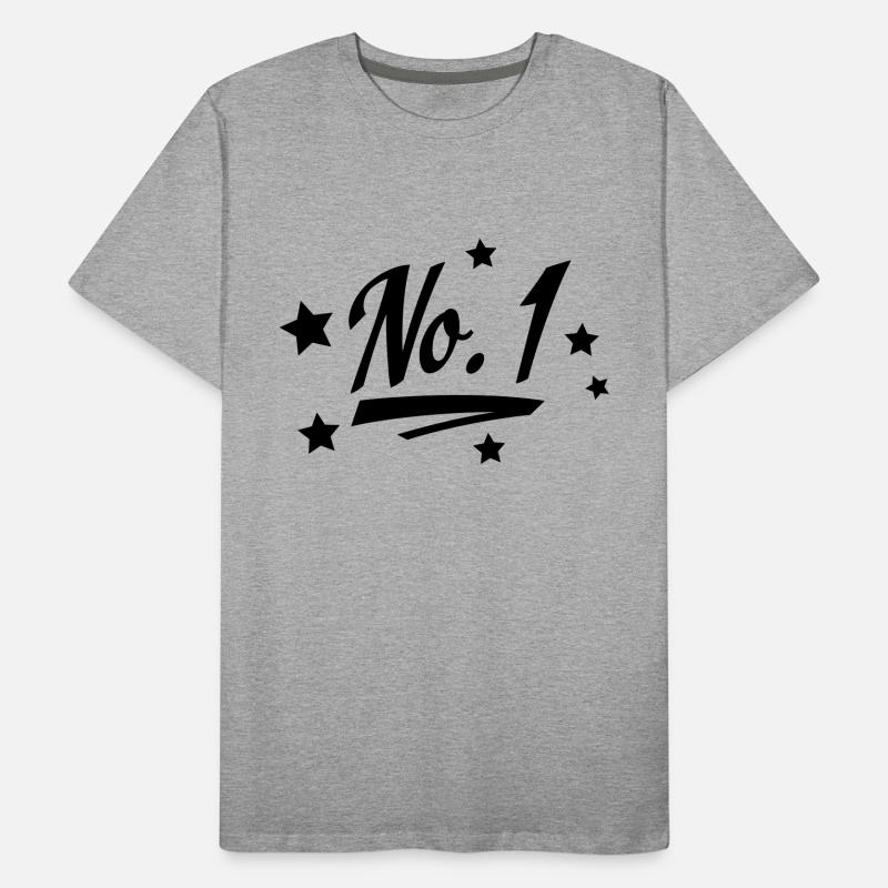 Numéro 1 T-shirt bio Premium Homme