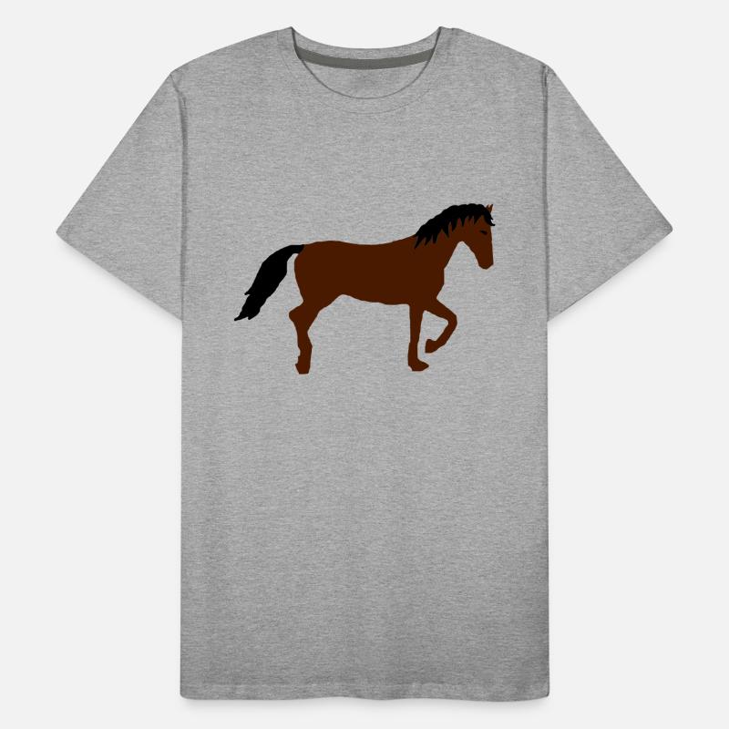 -Brauner- Männer Premium Bio T-Shirt