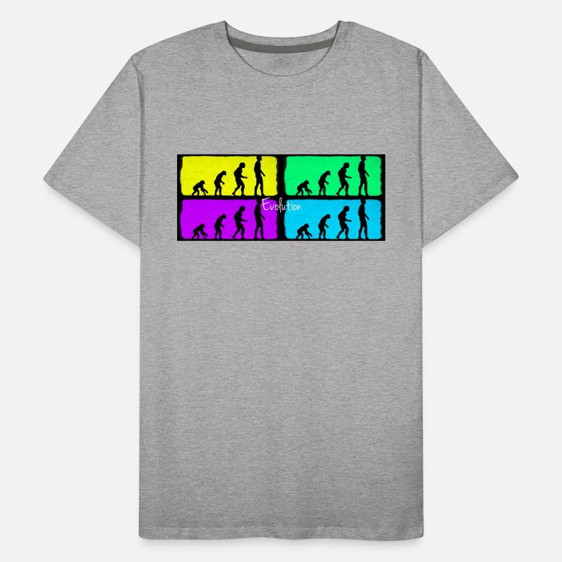 evolution Männer Premium Bio T-Shirt