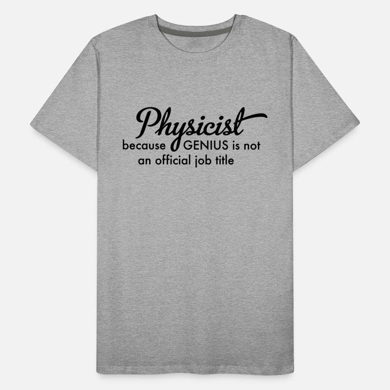 Physicist Men's Premium Organic T-Shirt