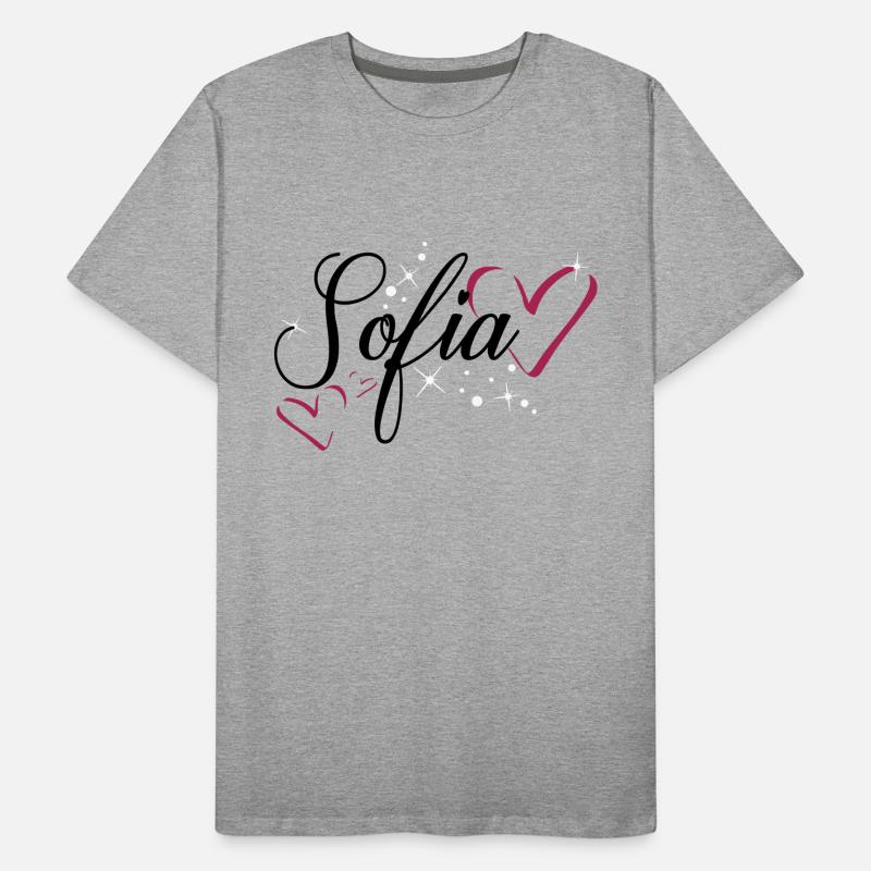 Sofia name first name Men's Premium Organic T-Shirt