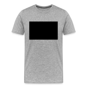 Flagge Bayern Rauten - Männer Premium Bio T-Shirt - Grau meliert - Vorne - Damien (186cm)