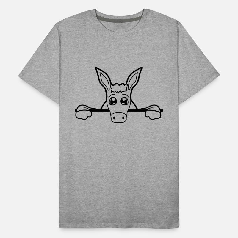 wall wall half text field area write small Men's Premium Organic T-Shirt