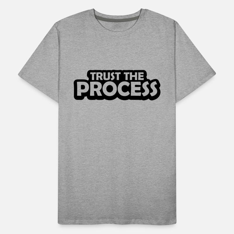 faire confiance au processus Devis T-shirt bio Premium Homme