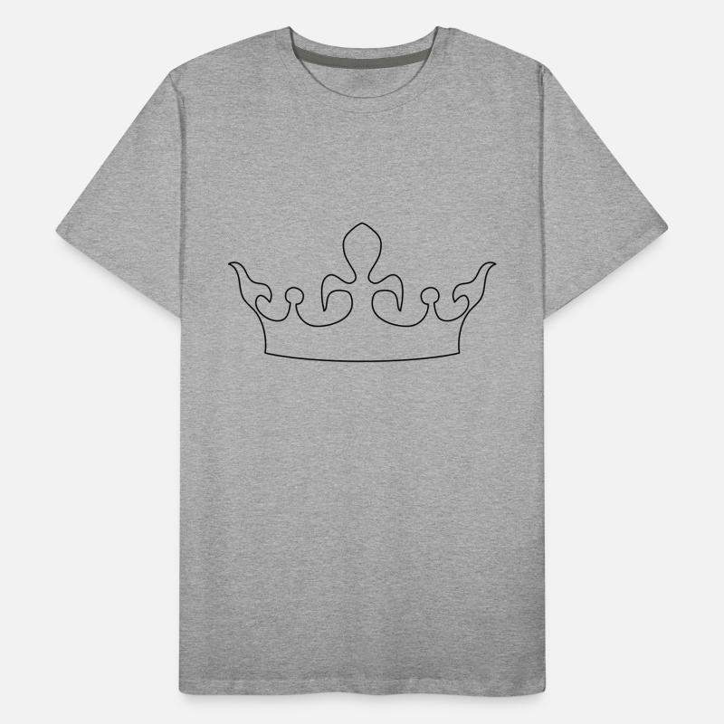 krone 1 Männer Premium Bio T-Shirt