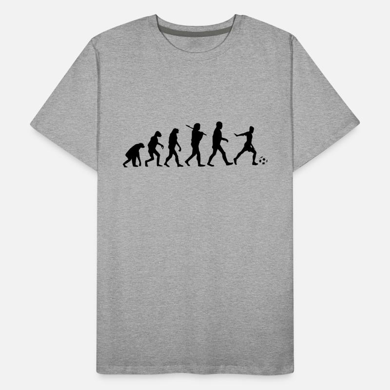 evolution foot T-shirt bio Premium Homme