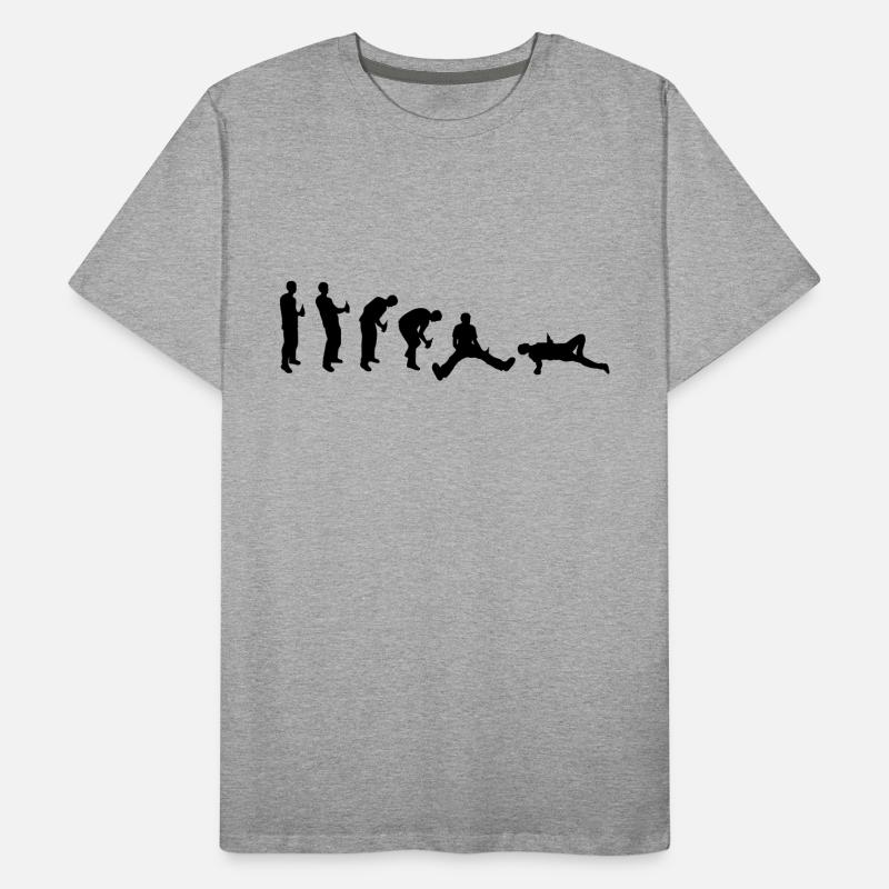 Évolution ivre T-shirt bio Premium Homme