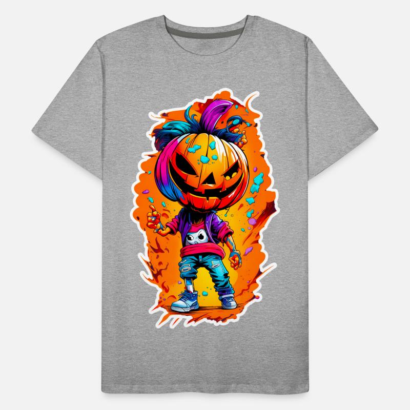 Jack o Lantern 01 Men's Premium Organic T-Shirt