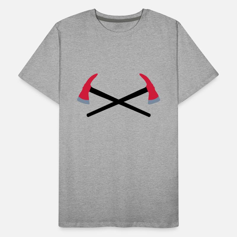 fire fighter Men's Premium Organic T-Shirt