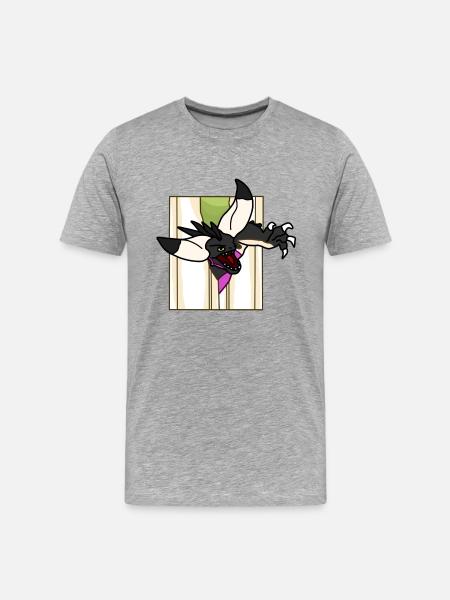 Its Nergigante! - Männer Premium Bio T-Shirt - Grau meliert