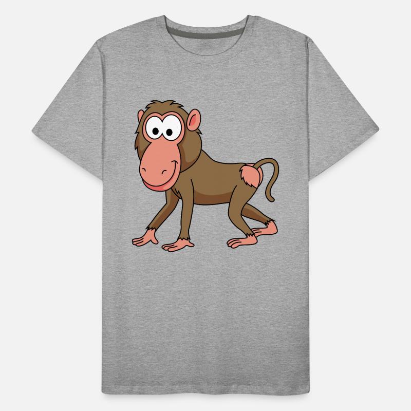 Monkey monkey comic Men's Premium Organic T-Shirt