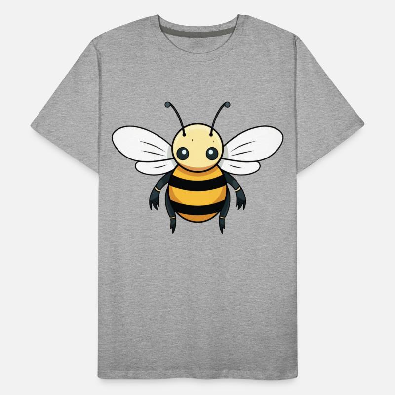 little bee Men's Premium Organic T-Shirt