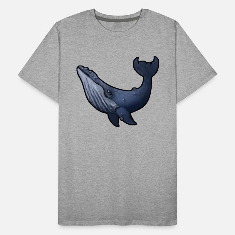 Buckelwal Männer Premium Bio T-Shirt